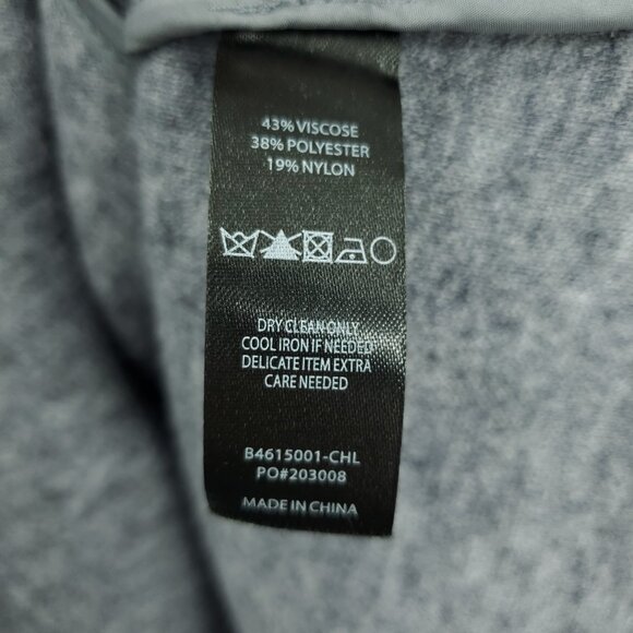 Betabrand LuxeMelange Double Breasted Blazer XL Charcoal Gray - Picture 16 of 16